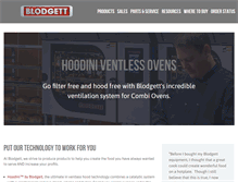 Tablet Screenshot of blodgett.com